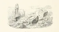An illustration from Die Insel Rhodus, aus eigener Anschauung und nach den vorhandenen Quellen historisch, geographisch, archäologisch, malerisch beschrieben und durch Originalradirungen und Holzschnitte nach eigenen Naturstudien und Zeichnungen illustrirt. F.P (1862)