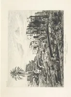 An illustration from Die Insel Rhodus, aus eigener Anschauung und nach den vorhandenen Quellen historisch, geographisch, archäologisch, malerisch beschrieben und durch Originalradirungen und Holzschnitte nach eigenen Naturstudien und Zeichnungen illustrirt. F.P (1862)