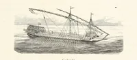 An illustration from Die Insel Rhodus, aus eigener Anschauung und nach den vorhandenen Quellen historisch, geographisch, archäologisch, malerisch beschrieben und durch Originalradirungen und Holzschnitte nach eigenen Naturstudien und Zeichnungen illustrirt. F.P (1862)