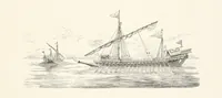 An illustration from Die Insel Rhodus, aus eigener Anschauung und nach den vorhandenen Quellen historisch, geographisch, archäologisch, malerisch beschrieben und durch Originalradirungen und Holzschnitte nach eigenen Naturstudien und Zeichnungen illustrirt. F.P (1862)