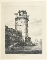 An illustration from Die Insel Rhodus, aus eigener Anschauung und nach den vorhandenen Quellen historisch, geographisch, archäologisch, malerisch beschrieben und durch Originalradirungen und Holzschnitte nach eigenen Naturstudien und Zeichnungen illustrirt. F.P (1862)