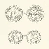 An illustration from Die Insel Rhodus, aus eigener Anschauung und nach den vorhandenen Quellen historisch, geographisch, archäologisch, malerisch beschrieben und durch Originalradirungen und Holzschnitte nach eigenen Naturstudien und Zeichnungen illustrirt. F.P (1862)