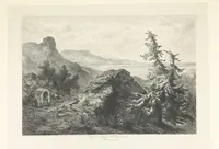 An illustration from Die Insel Rhodus, aus eigener Anschauung und nach den vorhandenen Quellen historisch, geographisch, archäologisch, malerisch beschrieben und durch Originalradirungen und Holzschnitte nach eigenen Naturstudien und Zeichnungen illustrirt. F.P (1862)