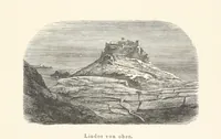 An illustration from Die Insel Rhodus, aus eigener Anschauung und nach den vorhandenen Quellen historisch, geographisch, archäologisch, malerisch beschrieben und durch Originalradirungen und Holzschnitte nach eigenen Naturstudien und Zeichnungen illustrirt. F.P (1862)