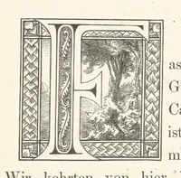 An illustration from Die Insel Rhodus, aus eigener Anschauung und nach den vorhandenen Quellen historisch, geographisch, archäologisch, malerisch beschrieben und durch Originalradirungen und Holzschnitte nach eigenen Naturstudien und Zeichnungen illustrirt. F.P (1862)