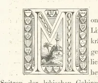 An illustration from Die Insel Rhodus, aus eigener Anschauung und nach den vorhandenen Quellen historisch, geographisch, archäologisch, malerisch beschrieben und durch Originalradirungen und Holzschnitte nach eigenen Naturstudien und Zeichnungen illustrirt. F.P (1862)
