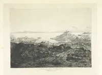 An illustration from Die Insel Rhodus, aus eigener Anschauung und nach den vorhandenen Quellen historisch, geographisch, archäologisch, malerisch beschrieben und durch Originalradirungen und Holzschnitte nach eigenen Naturstudien und Zeichnungen illustrirt. F.P (1862)