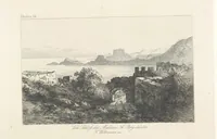 An illustration from Die Insel Rhodus, aus eigener Anschauung und nach den vorhandenen Quellen historisch, geographisch, archäologisch, malerisch beschrieben und durch Originalradirungen und Holzschnitte nach eigenen Naturstudien und Zeichnungen illustrirt. F.P (1862)