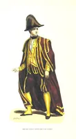 An illustration from Die Völker des Erdballs nach ihrer Abstammung und Verwandtschaft, und ihren Eigenthümlichkeiten in Regierungsform, Religion, Sitte und Tracht ... Mit ... colorirten Abbildungen (1845)
