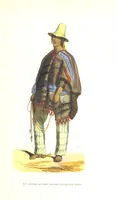 An illustration from Die Völker des Erdballs nach ihrer Abstammung und Verwandtschaft, und ihren Eigenthümlichkeiten in Regierungsform, Religion, Sitte und Tracht ... Mit ... colorirten Abbildungen (1845)