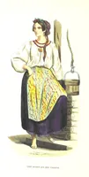 An illustration from Die Völker des Erdballs nach ihrer Abstammung und Verwandtschaft, und ihren Eigenthümlichkeiten in Regierungsform, Religion, Sitte und Tracht ... Mit ... colorirten Abbildungen (1845)
