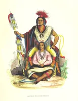An illustration from Die Völker des Erdballs nach ihrer Abstammung und Verwandtschaft, und ihren Eigenthümlichkeiten in Regierungsform, Religion, Sitte und Tracht ... Mit ... colorirten Abbildungen (1845)