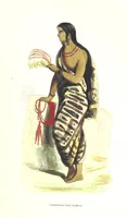 An illustration from Die Völker des Erdballs nach ihrer Abstammung und Verwandtschaft, und ihren Eigenthümlichkeiten in Regierungsform, Religion, Sitte und Tracht ... Mit ... colorirten Abbildungen (1845)
