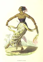 An illustration from Die Völker des Erdballs nach ihrer Abstammung und Verwandtschaft, und ihren Eigenthümlichkeiten in Regierungsform, Religion, Sitte und Tracht ... Mit ... colorirten Abbildungen (1845)