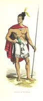 An illustration from Die Völker des Erdballs nach ihrer Abstammung und Verwandtschaft, und ihren Eigenthümlichkeiten in Regierungsform, Religion, Sitte und Tracht ... Mit ... colorirten Abbildungen (1845)