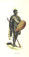 An illustration from Die Völker des Erdballs nach ihrer Abstammung und Verwandtschaft, und ihren Eigenthümlichkeiten in Regierungsform, Religion, Sitte und Tracht ... Mit ... colorirten Abbildungen (1845)