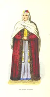 An illustration from Die Völker des Erdballs nach ihrer Abstammung und Verwandtschaft, und ihren Eigenthümlichkeiten in Regierungsform, Religion, Sitte und Tracht ... Mit ... colorirten Abbildungen (1845)