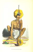 An illustration from Die Völker des Erdballs nach ihrer Abstammung und Verwandtschaft, und ihren Eigenthümlichkeiten in Regierungsform, Religion, Sitte und Tracht ... Mit ... colorirten Abbildungen (1845)