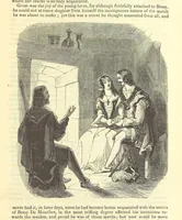 An illustration from The Blind Beggar of Bethnal-Green and Pretty Bessy. [A novel (1848)