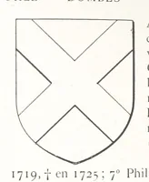 An illustration from Beaujolais-Forez-Dombes. Thizy et les environs. Armorial et notes généalogiques. Ouvrage orné de 380 gravures et rédigé d'après les notes éparses laissées par Étienne Mulsant, etc (1899)