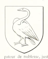 An illustration from Beaujolais-Forez-Dombes. Thizy et les environs. Armorial et notes généalogiques. Ouvrage orné de 380 gravures et rédigé d'après les notes éparses laissées par Étienne Mulsant, etc (1899)