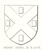 Picture 40 of 87 from Beaujolais-Forez-Dombes. Thizy et les environs. Armorial et notes généalogiques. Ouvrage orné de 380 gravures et rédigé d'après les notes éparses laissées par Étienne Mulsant, etc (1899), leaf 25