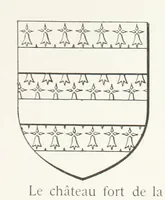 An illustration from Beaujolais-Forez-Dombes. Thizy et les environs. Armorial et notes généalogiques. Ouvrage orné de 380 gravures et rédigé d'après les notes éparses laissées par Étienne Mulsant, etc (1899)
