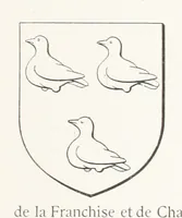 Picture 45 of 87 from Beaujolais-Forez-Dombes. Thizy et les environs. Armorial et notes généalogiques. Ouvrage orné de 380 gravures et rédigé d'après les notes éparses laissées par Étienne Mulsant, etc (1899), leaf 27