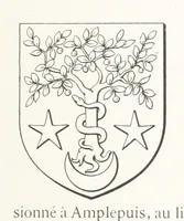 Picture 52 of 87 from Beaujolais-Forez-Dombes. Thizy et les environs. Armorial et notes généalogiques. Ouvrage orné de 380 gravures et rédigé d'après les notes éparses laissées par Étienne Mulsant, etc (1899), leaf 33