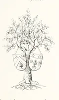 An illustration from Beaujolais-Forez-Dombes. Thizy et les environs. Armorial et notes généalogiques. Ouvrage orné de 380 gravures et rédigé d'après les notes éparses laissées par Étienne Mulsant, etc (1899)