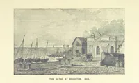An illustration from “A Peep into the Past”: Brighton in the Olden Time, with glances at the present, etc. [With plates, including portraits (1880)