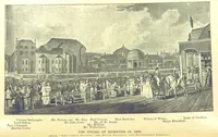 An illustration from “A Peep into the Past”: Brighton in the Olden Time, with glances at the present, etc. [With plates, including portraits (1892)