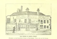 An illustration from “A Peep into the Past”: Brighton in the Olden Time, with glances at the present, etc. [With plates, including portraits (1892)