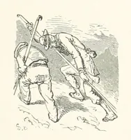 An illustration from The Pyrenees: a description of summer life at French watering places ... With ... illustrations by Gustave Doré, and a new map of the Central Pyrenees (1881)