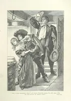 An illustration from Lorna Doone: a romance of Exmoor (1883)