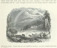 An illustration from Lorna Doone: a romance of Exmoor (1883)