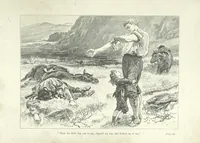 An illustration from Lorna Doone: a romance of Exmoor (1883)