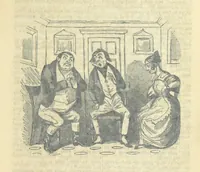An illustration from The post-humorous notes of the Pickwickian Club. Edited by “Bos”. Illustrated with ... engravings (1837)