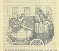 An illustration from The post-humorous notes of the Pickwickian Club. Edited by “Bos”. Illustrated with ... engravings (1837)
