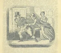 An illustration from The post-humorous notes of the Pickwickian Club. Edited by “Bos”. Illustrated with ... engravings (1837)