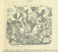 An illustration from The post-humorous notes of the Pickwickian Club. Edited by “Bos”. Illustrated with ... engravings (1837)