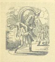 An illustration from The post-humorous notes of the Pickwickian Club. Edited by “Bos”. Illustrated with ... engravings (1837)