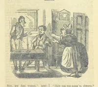 An illustration from The post-humorous notes of the Pickwickian Club. Edited by “Bos”. Illustrated with ... engravings (1837)