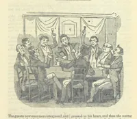 An illustration from The post-humorous notes of the Pickwickian Club. Edited by “Bos”. Illustrated with ... engravings (1837)