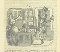 An illustration from The post-humorous notes of the Pickwickian Club. Edited by “Bos”. Illustrated with ... engravings (1837)