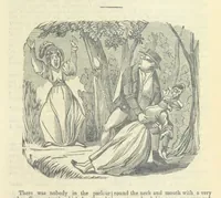 An illustration from The post-humorous notes of the Pickwickian Club. Edited by “Bos”. Illustrated with ... engravings (1837)