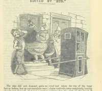 An illustration from The post-humorous notes of the Pickwickian Club. Edited by “Bos”. Illustrated with ... engravings (1837)