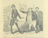 An illustration from The post-humorous notes of the Pickwickian Club. Edited by “Bos”. Illustrated with ... engravings (1837)