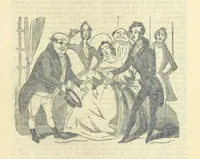 An illustration from The post-humorous notes of the Pickwickian Club. Edited by “Bos”. Illustrated with ... engravings (1837)