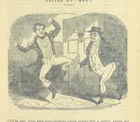 An illustration from The post-humorous notes of the Pickwickian Club. Edited by “Bos”. Illustrated with ... engravings (1837)